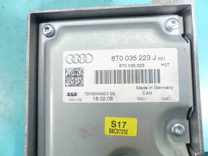 Аудіопідсилювач підсилювач звуку Audi A5 8T 8T0035223J — фото деталі 5