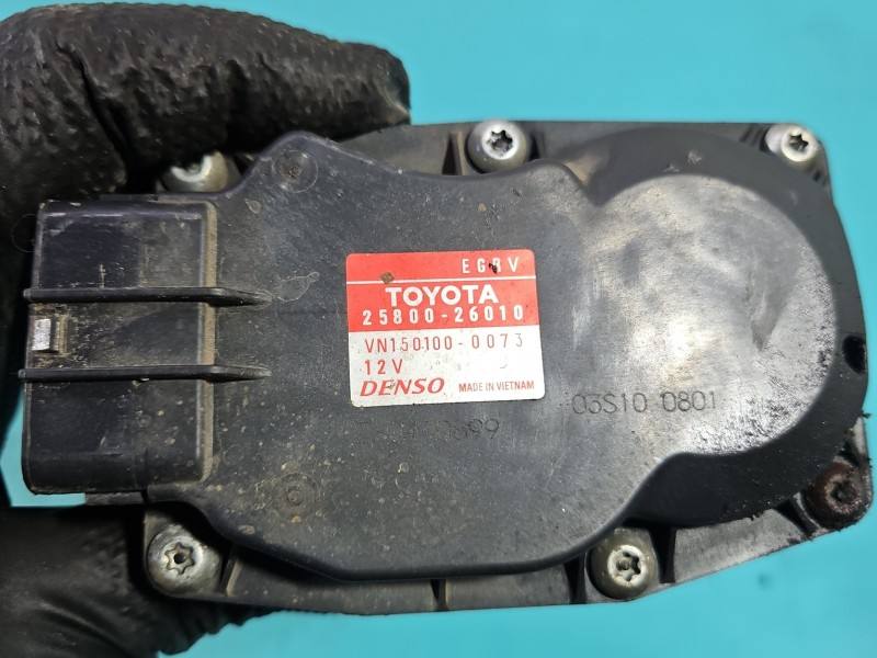 Клапан EGR Toyota Rav4 25800-26010 — фото детали 8