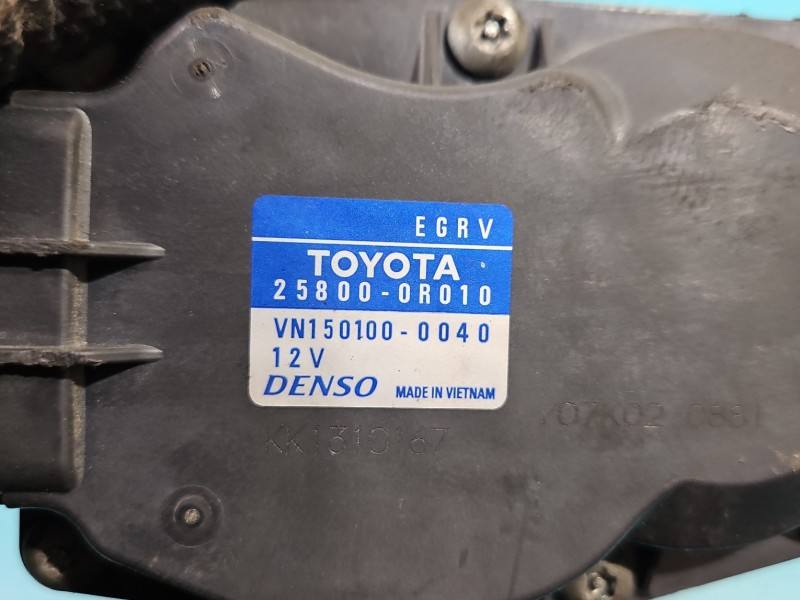 Клапан EGR Toyota Avensis T27 25800-0R010 — фото деталі 4