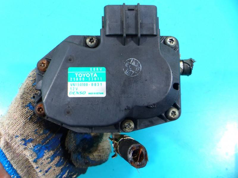 Клапан EGR Toyota Yaris 2 25800-33011 — фото детали 6