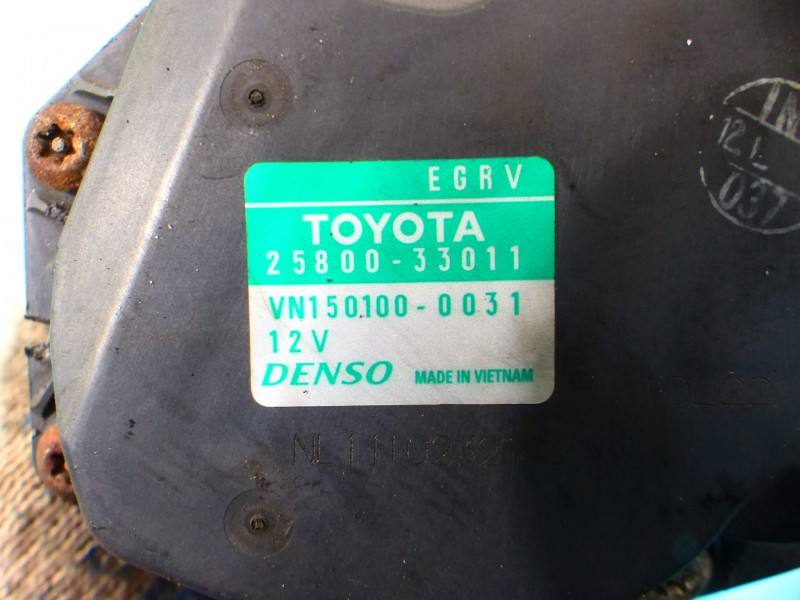 Клапан EGR Toyota Yaris 2 25800-33011 — фото детали 7