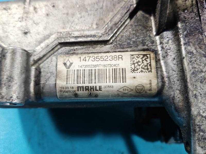 Радіатор EGR вихлопних газів Renault Master 147355238R — фото деталі 11
