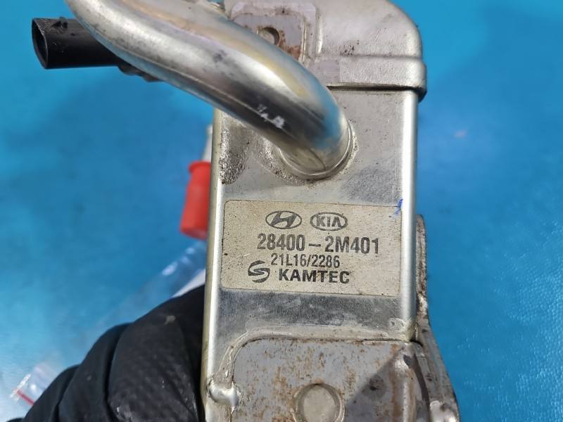 Радіатор EGR вихлопних газів Hyundai Tucson 28400-2M401 — фото деталі 9