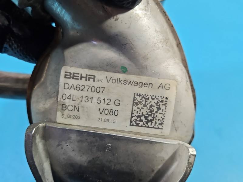 Радіатор EGR вихлопних газів Volkswagen Jetta 04L131512G — фото деталі 4