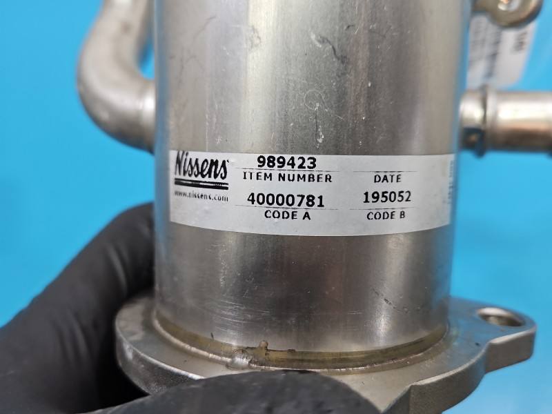 Радіатор EGR вихлопних газів Audi A4 B9 989423 — фото деталі 5