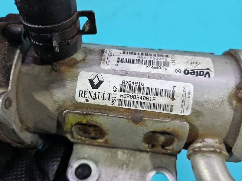 Радіатор EGR вихлопних газів Renault Scenic 2 8200611709 — фото деталі 9