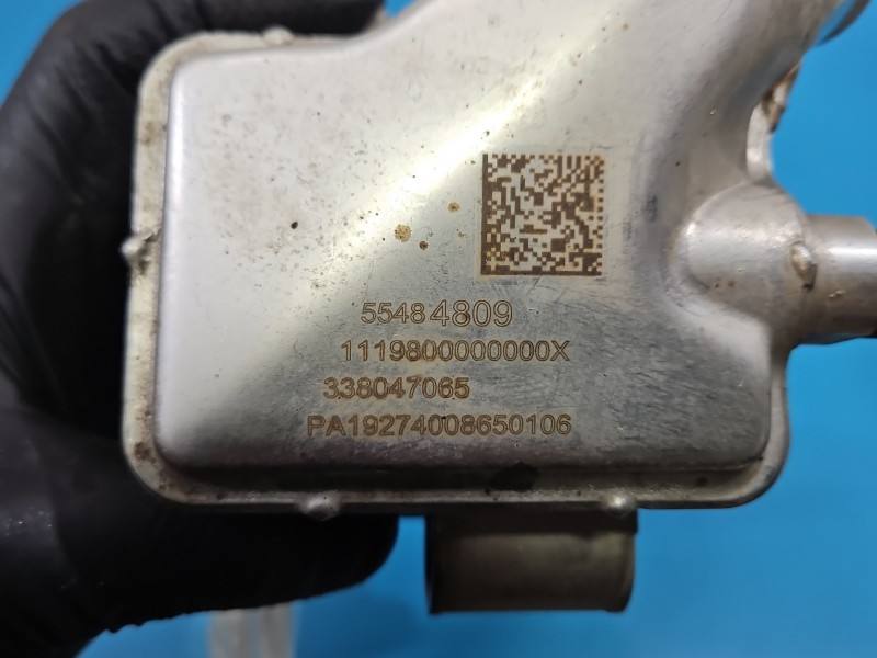 Радіатор EGR вихлопних газів Opel Astra K 55484809 — фото деталі 10