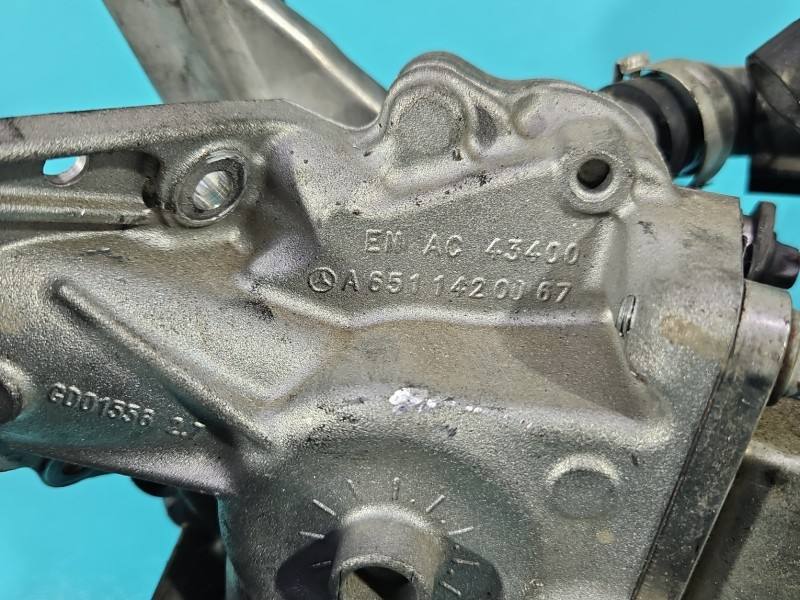 Радіатор EGR вихлопних газів Mercedes E W212 A6511400275004 — фото деталі 11
