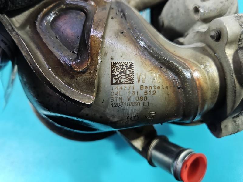 Радіатор EGR вихлопних газів Volkswagen Golf 7 04L131512 — фото деталі 9