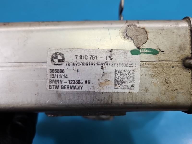 Радіатор EGR вихлопних газів BMW 3 F30 7810751 — фото деталі 6
