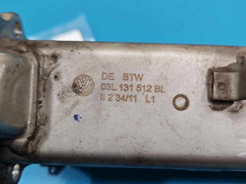 Радіатор EGR вихлопних газів Volkswagen Passat B7 03L131512BL — фото деталі 4