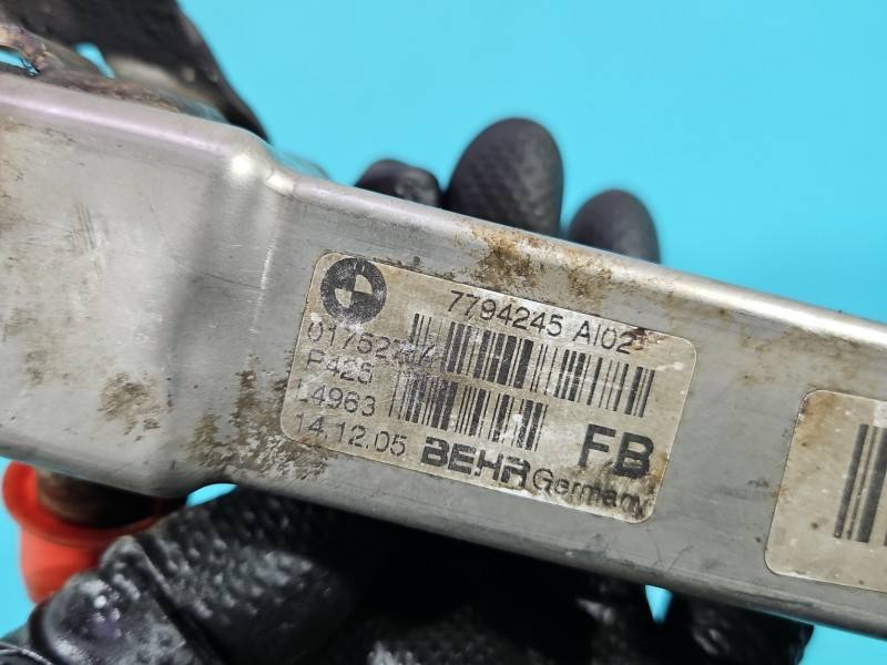 Радіатор EGR вихлопних газів BMW 3 E90 7794245 — фото деталі 7