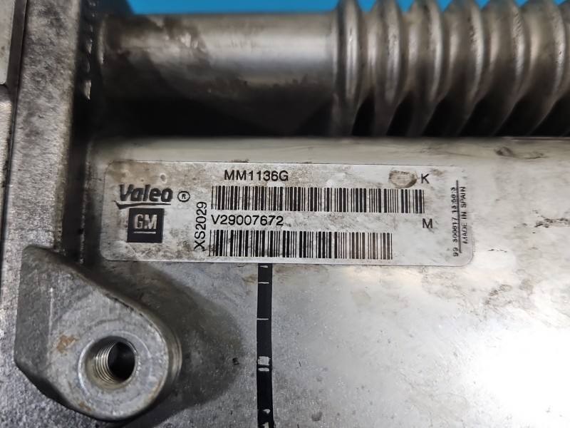 Радіатор EGR вихлопних газів Opel Astra K V29007672 — фото деталі 3