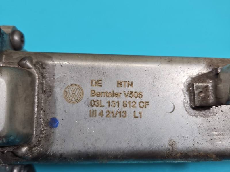 Радіатор EGR вихлопних газів Audi Q3 03L131512C — фото деталі 9