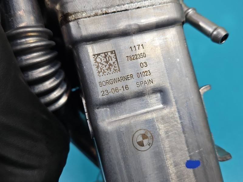 Радіатор EGR вихлопних газів BMW 5 F10 7822350 — фото деталі 7