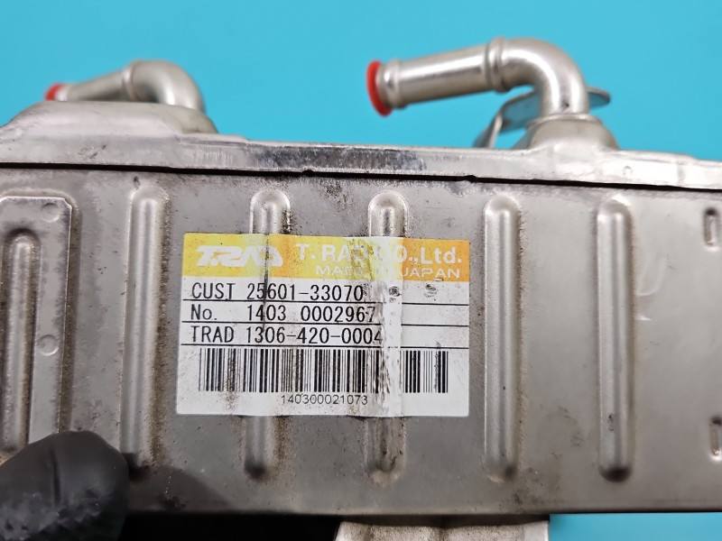 Радіатор EGR вихлопних газів Toyota Auris 25601-33070 — фото деталі 6