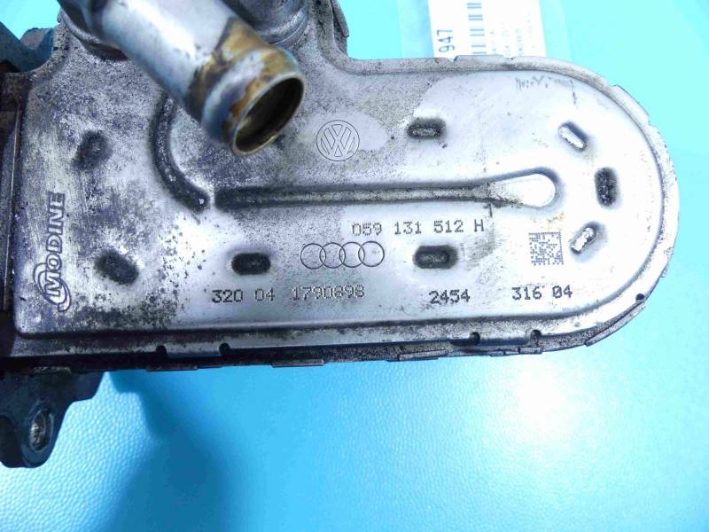 Радіатор EGR вихлопних газів Audi A6 C6 059131512H — фото деталі 3