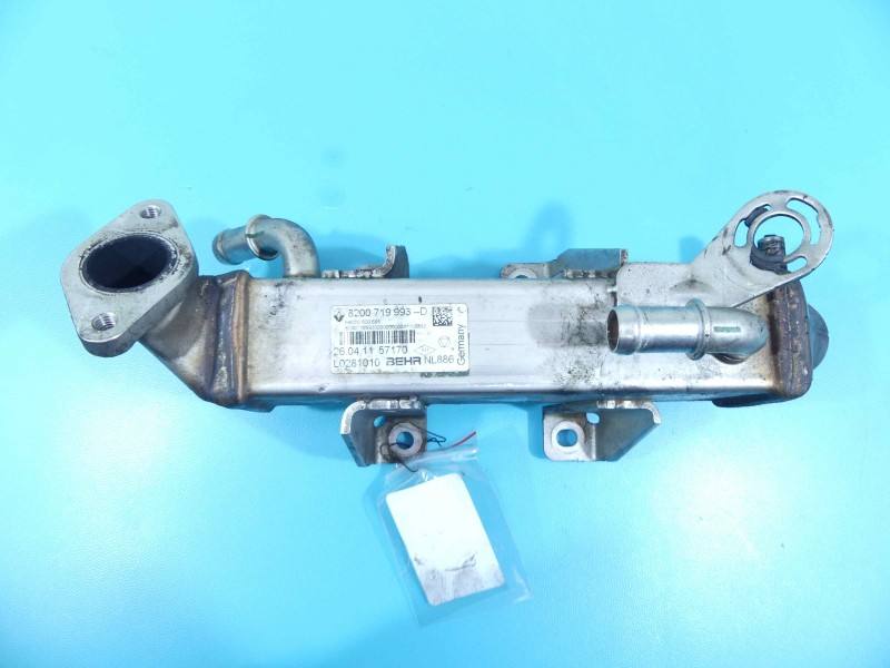 Радіатор EGR вихлопних газів Nissan Qashqai 8200719993D — фото деталі 2