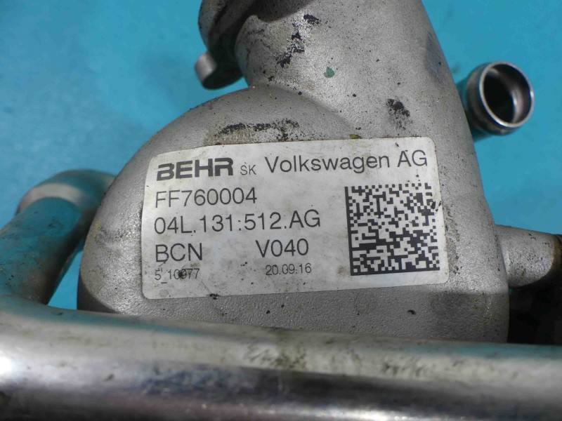 Радіатор EGR вихлопних газів Seat Toledo 04L131512AG — фото деталі 7