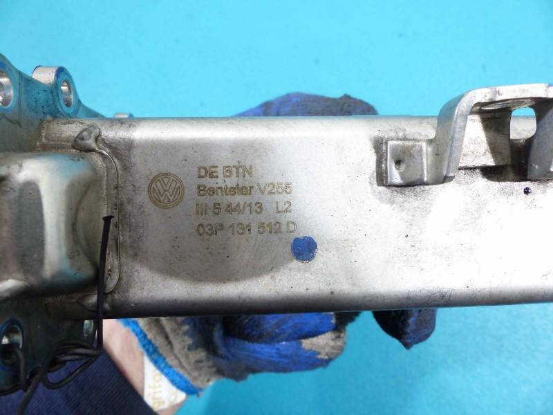 Радіатор EGR вихлопних газів Seat Ibiza 03P131512D — фото деталі 6