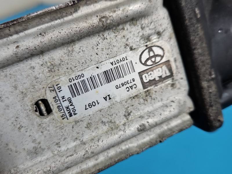 Інтеркулер радіатор Toyota Corolla Verso 873067D — фото деталі 3