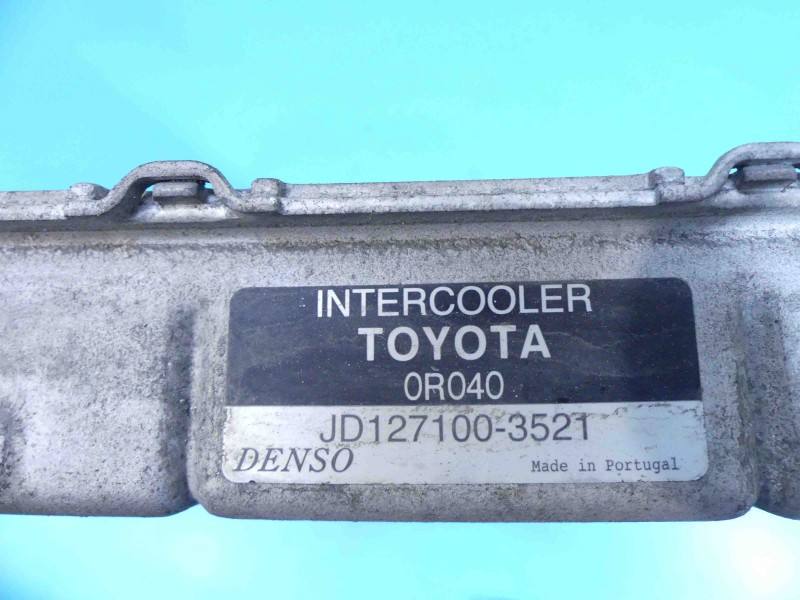 Інтеркулер радіатор Toyota Avensis T27 127100-3521 — фото деталі 3