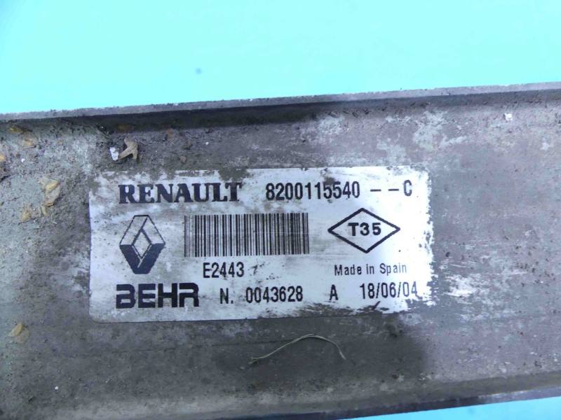 Интеркулер радиатор Renault Megane 2 8200115540 — фото детали 2