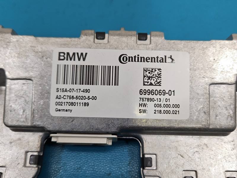Передня камера радар ADAS BMW 5 G30 6996069 — фото деталі 5