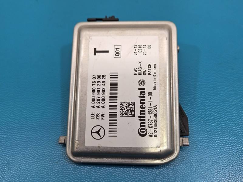 Передня камера радар ADAS Mercedes B W246 A0009007607 — фото деталі 4