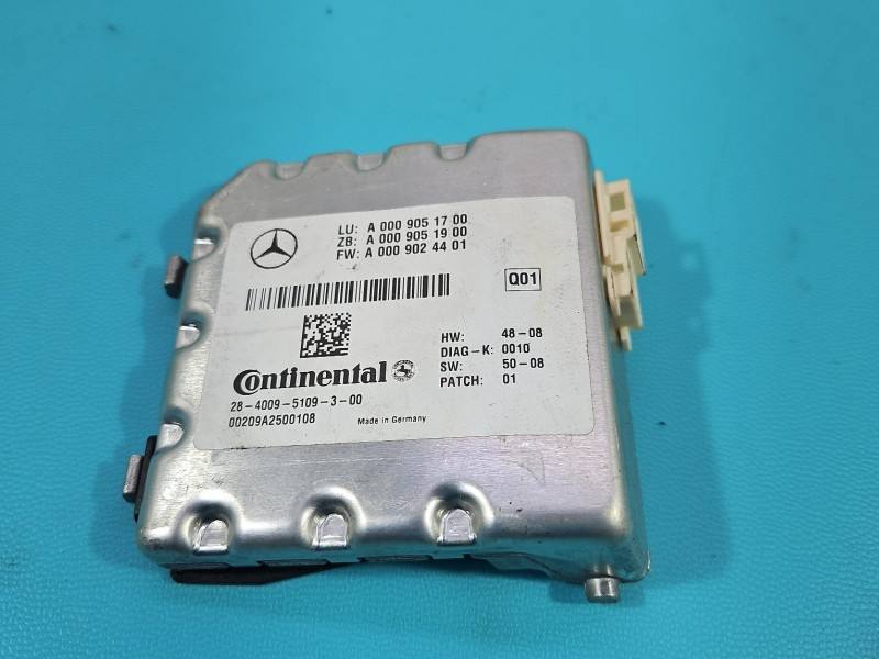 Передня камера радар ADAS Mercedes E W212 A0009051700 — фото деталі 2