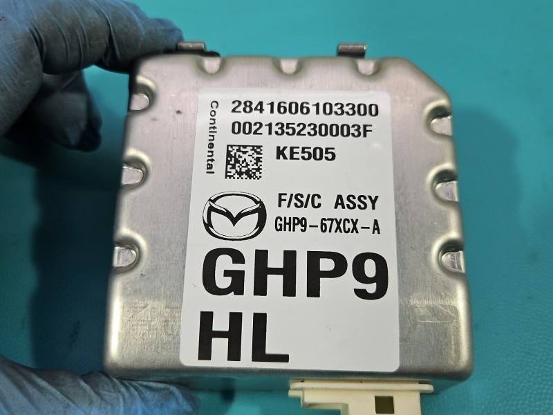 Передня камера радар ADAS Mazda 6 GHP9-67XCX-A — фото деталі 5