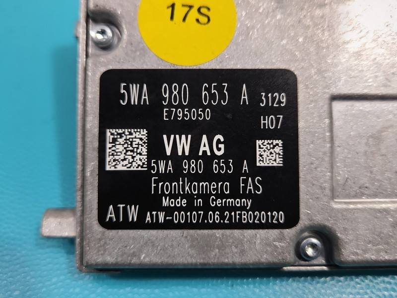Передня камера радар ADAS Volkswagen Caddy 5WA980653A — фото деталі 5