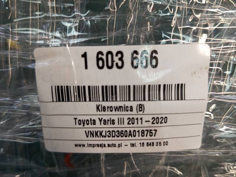 Руль Toyota Yaris 3 45100-0D490C1 — фото детали 12