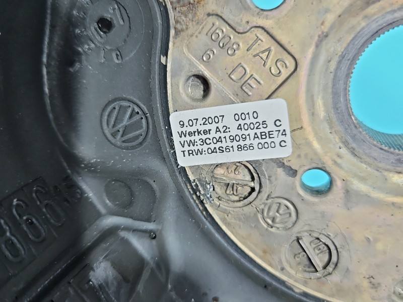 Кермо Volkswagen Passat B6 1K0880201CB — фото деталі 13