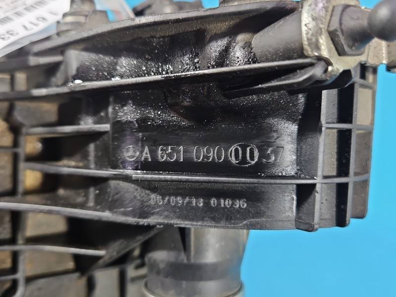 Впускний колектор Mercedes C W204 A6510900037 — фото деталі 10