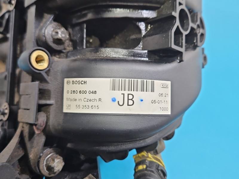 Впускний колектор Opel Meriva A 0280600048 — фото деталі 5