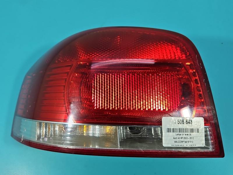 Ліхтар задній лівий Audi A3 8P 8P0945095A