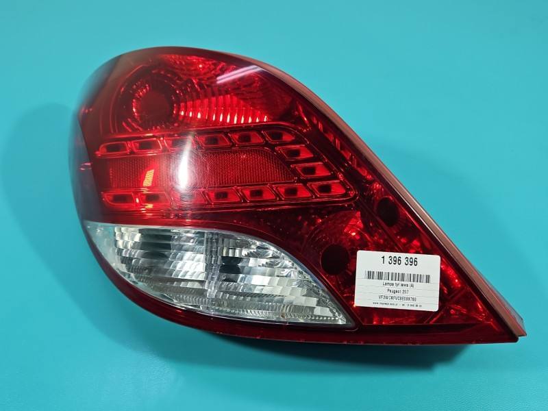 Ліхтар задній лівий Peugeot 207 9686566080