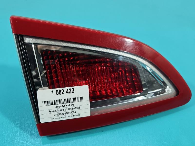 Ліхтар задній лівий Renault Scenic 3 265550018R