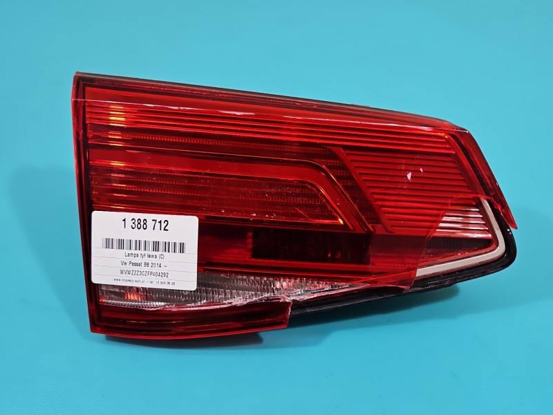 Ліхтар задній лівий Volkswagen Passat B8 — фото деталі 3