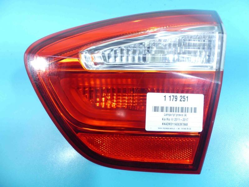 Ліхтар задній правий Kia Rio
