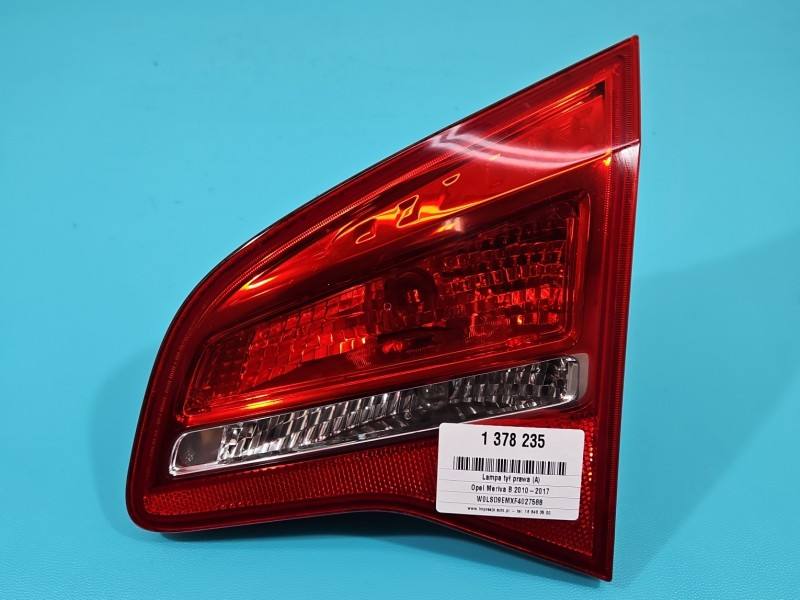 Ліхтар задній правий Opel Meriva B 13434862