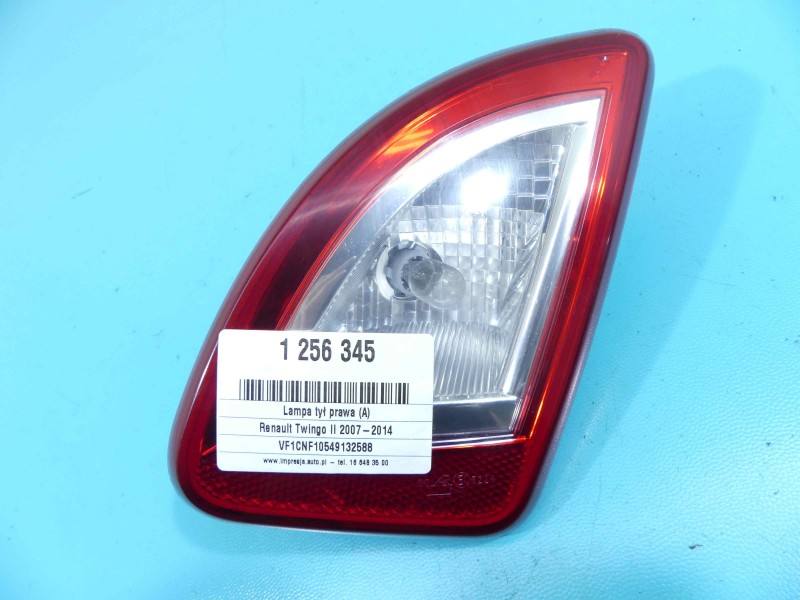 Фонарь задний правый Renault Twingo 265503882R