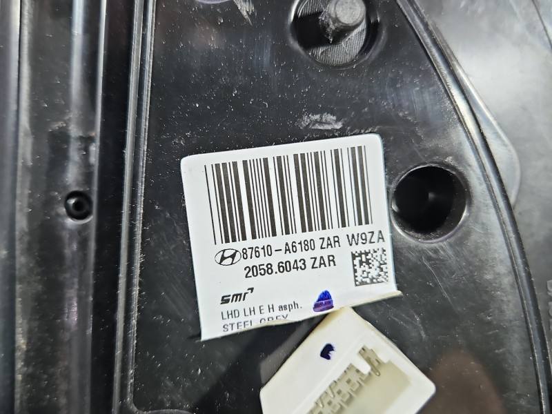 Дзеркало заднього виду ліве Hyundai I30 87610-A6180 — фото деталі 11