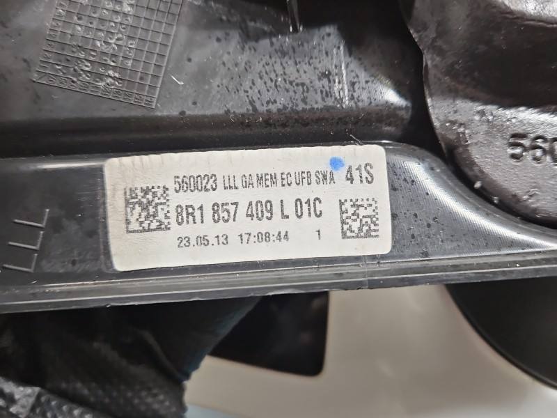 Дзеркало заднього виду ліве Audi Q5 8R1857409L — фото деталі 10