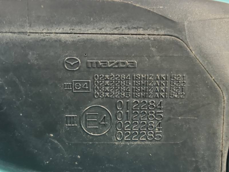 Дзеркало заднього виду ліве Mazda 5 — фото деталі 7