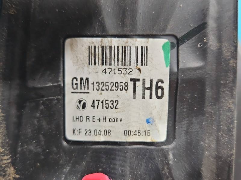 Дзеркало заднього виду праве Opel Zafira B 13252958 — фото деталі 9