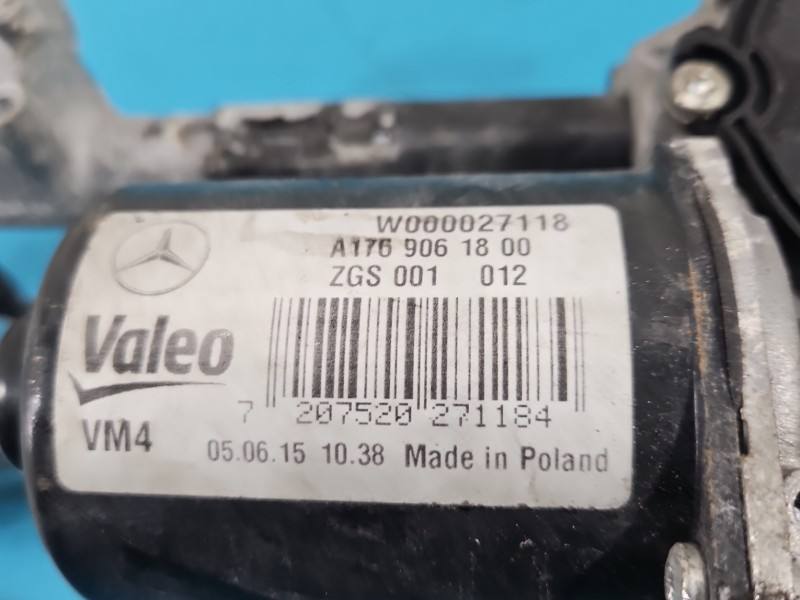 Трапеція двірників механізм склоочисника Mercedes A W176 A1769061800 — фото деталі 8