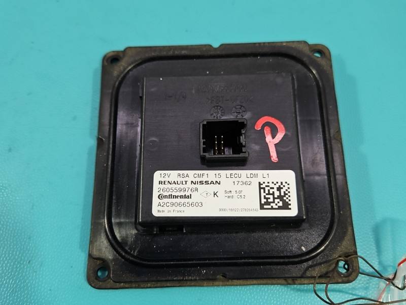 Блок розпалу ксенону Renault Kadjar A2C90665603