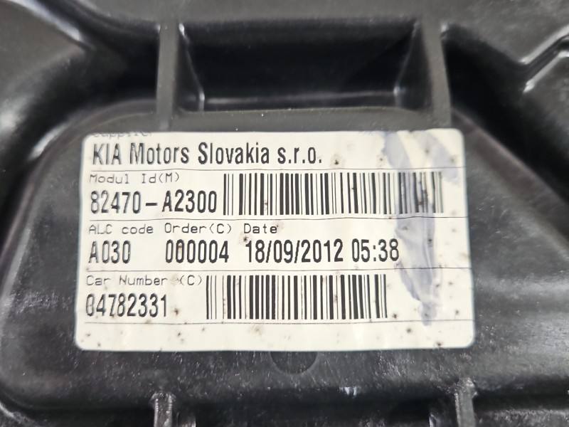 Стеклоподъемник передний левый Kia Ceed 82470-A2300 — фото детали 2